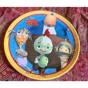 Zak Disney Chicken Little Child's Kids Melamine Plate 8”